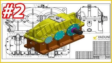 Đồ án chi tiết máy | Hướng dẫn đồ án chi tiết máy | Vẽ Hộp Giảm Tốc | Phần 2