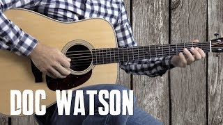 Video thumbnail of "Tennessee Stud Riffs and Strumming - In the Style of Doc Watson - Guitar Lesson"