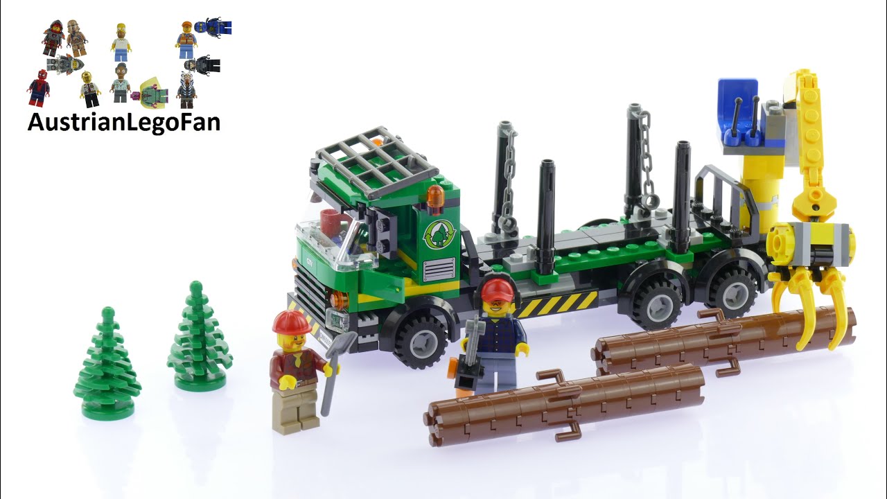 60059 Logging Truck - Lego Speed Build Review - YouTube