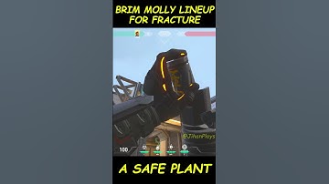 Brim Molly Lineup for A Site Safe Plant on FRACTURE #valorant #valorantlineups #valorantclips