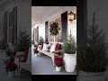 Christmas Porch Decor Inspiration 🎄 *all images from Pinterest #christmas #cristmasdecor