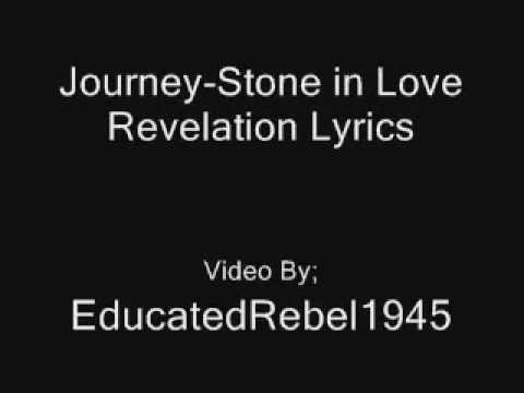 journey song stone in love lyrics