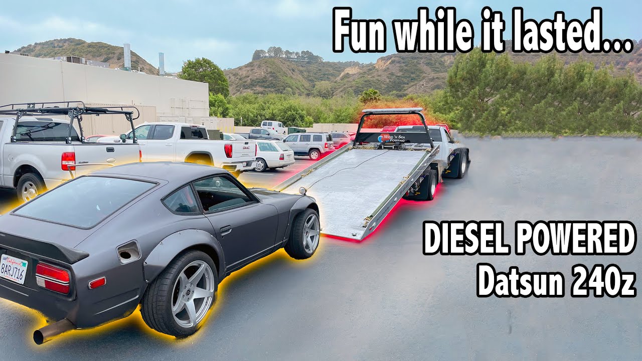 The TURBO DIESEL Swapped 240Z Didn't Last... Lucky Break?