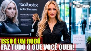 O ROBÔ que já CONVERSA como gente e está ASSUSTANDO o mundo!