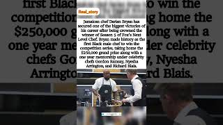 Jamaican Chef Darian Bryan Wins Next Level Chef Season 5 & Makes History! 🔥🤣 #shortvideo #viral