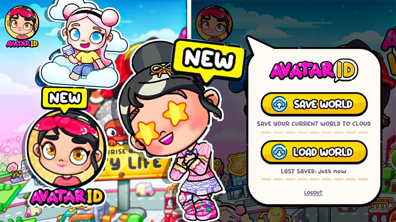 MISE À JOUR AVATAR WORLD ID + SUR MISS QUEEN 👑