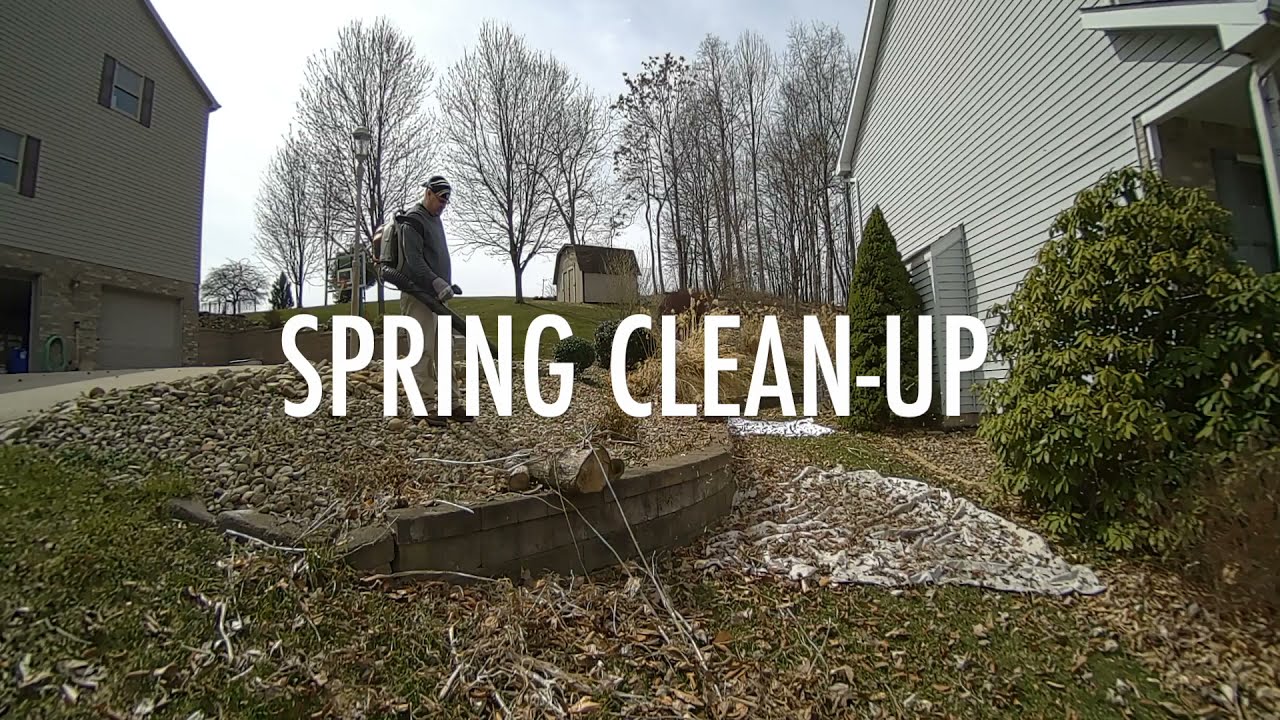 Satisfying Leaf & Perennial Clean Up! 2 Hours of Raking = Spotless Lawn