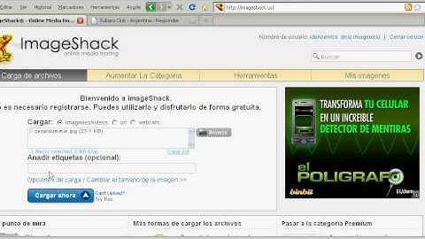 Como postear una imagen en un foro.