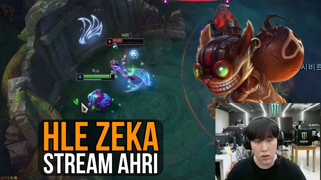 HLE Zeka Stream Zigg Destroy Korea Challenger Ahri