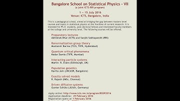 Population genetics by Kavita Jain