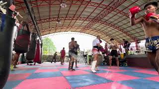 HOLDING PADS FOR FIGHTER HAM | KIATSONGRIT MUAY THAI GYM