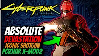 The Pohzar X-MOD2 makes Shootouts in to Cookouts : Cyberpunk 2077