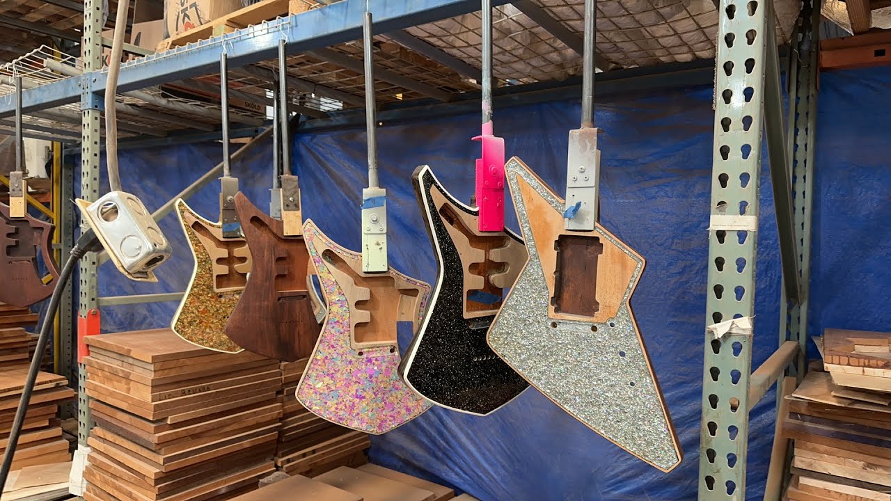 Cream Guitars Factory Tour YouTube