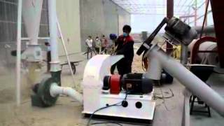 Hammer mill for corn stalk