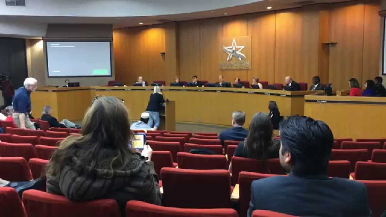 Arlington City Council's Covert Free Speech Restrictions YouTube