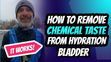How To Remove Plastic and Chemical  Taste From Your Hydration Badder | Fresh Clean Tasting Water