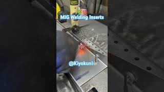 MIG Welding Threaded Inserts to Steel Fabrications | Kiyokuni Europe Ltd