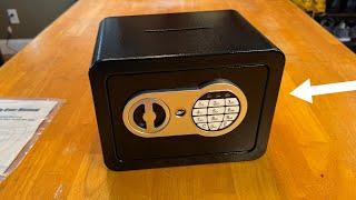 Small Safes for Home Small Safe Box Mini Safe with Coin Slot Personal Safes for Money Cash Documents