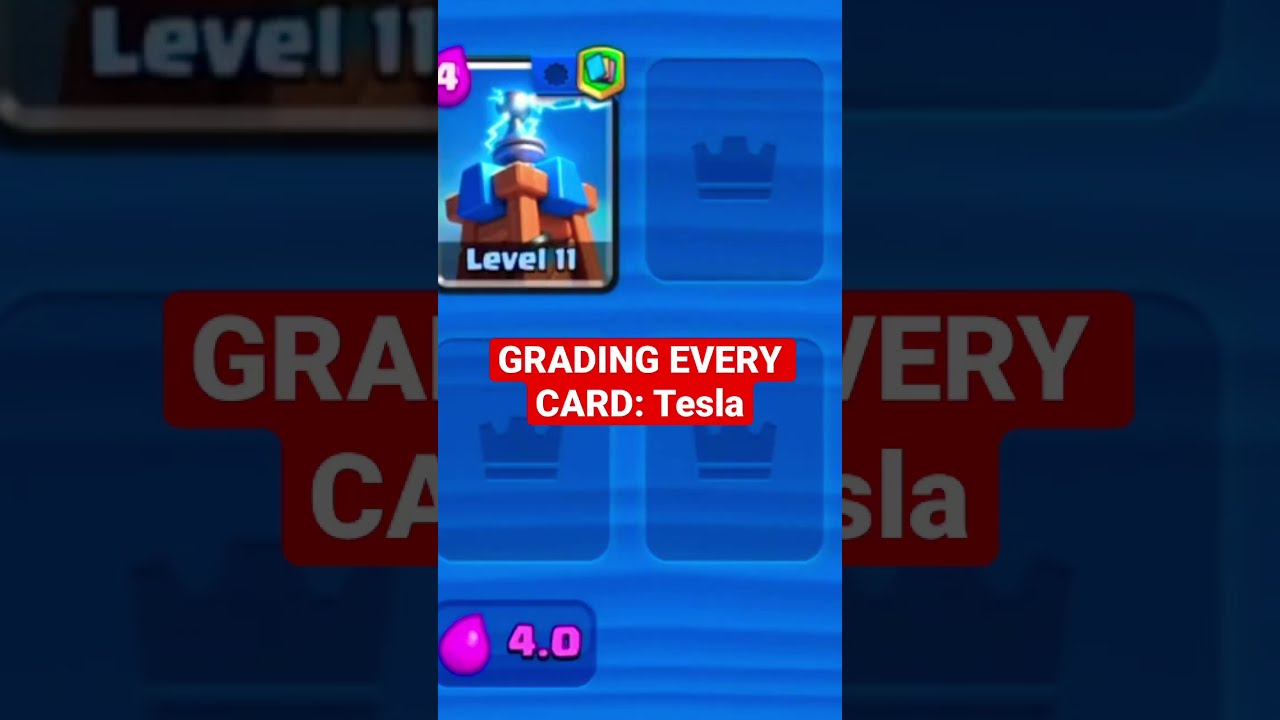 Насколько хороша Tesla в Clash Royale? ⚡️