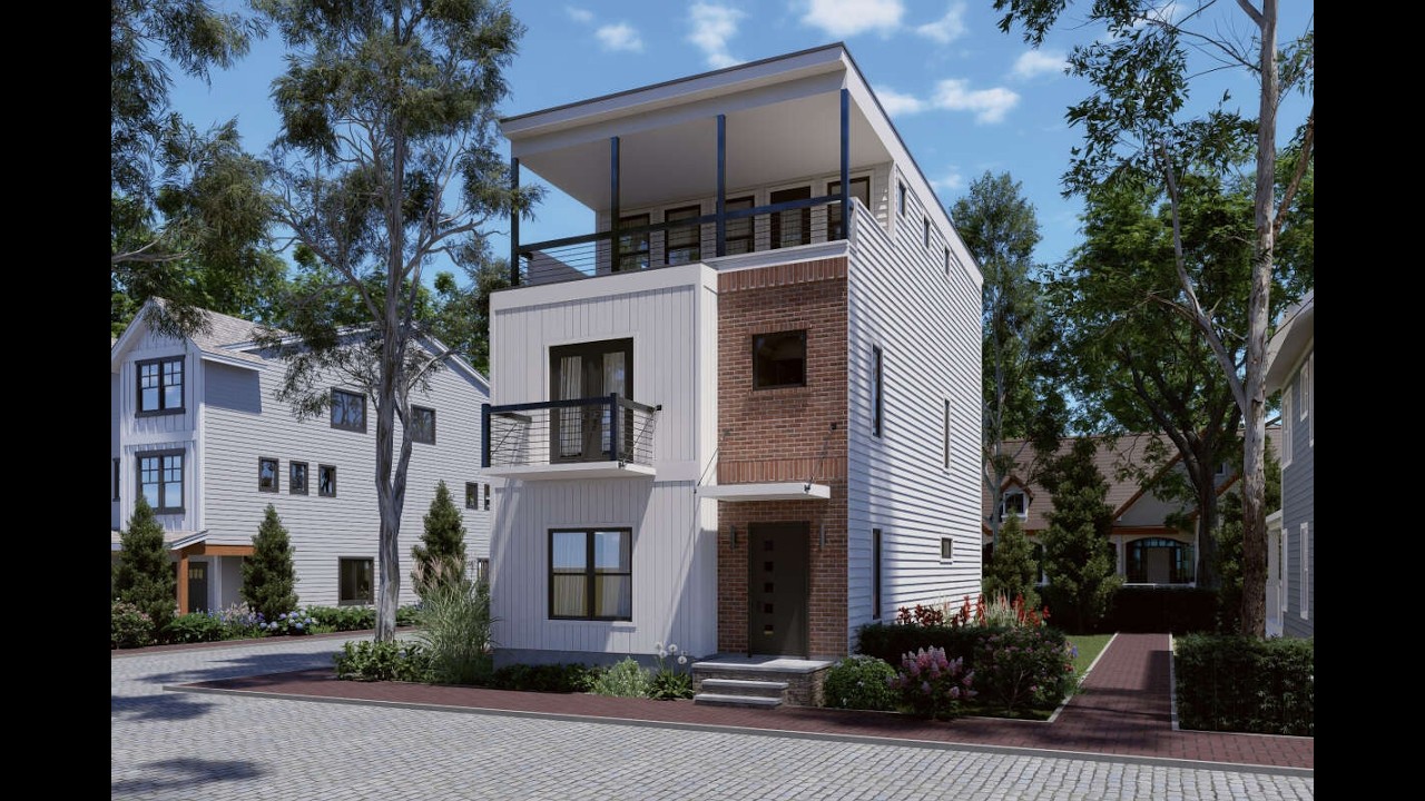 Modern House | Virtual Tour + Interior | Plan 940-01442 - YouTube