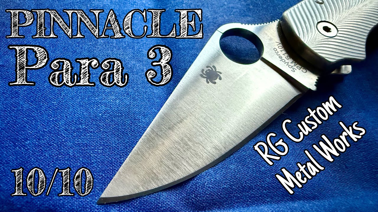 RG Custom Metal Works Spyderco Para 3