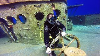 Kittiwake Wreck Dive - Grand Cayman. GoPro HD