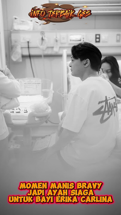Momen Manis Bravy Jadi Ayah Siaga untuk Bayi Erika Carlina