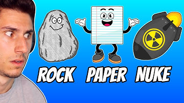 I Played Rock, Paper, Scissors WITH A NUKE!