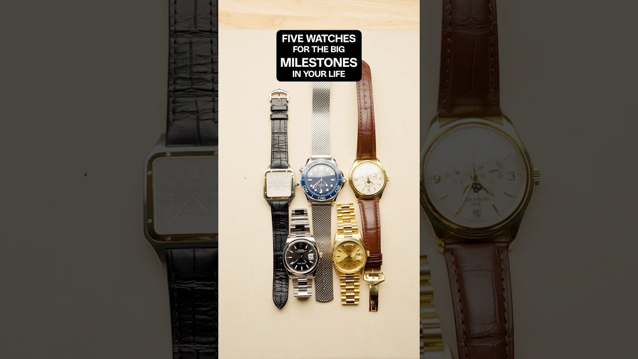 Five Watches for the Big Milestones in Your Life: Rolex, Cartier, Omega & more l SwissWatchExpo