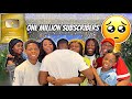 WE FINALLY HIT ONE MILLION SUBSCRIBERS (WE CRIED!)