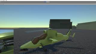 Unity 2019.3 - Procedural helicopter rotor articulation