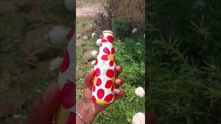 Easy Desing of glass bottle #Flower dising of flower🌹 🌺#youtube shorts#shorts#short