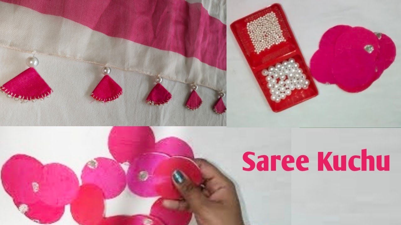 Diy Fabric Kuchu Tutorial | Fabric Tassel |New Fabric Kuchu Design Making | fabric saree kuchu