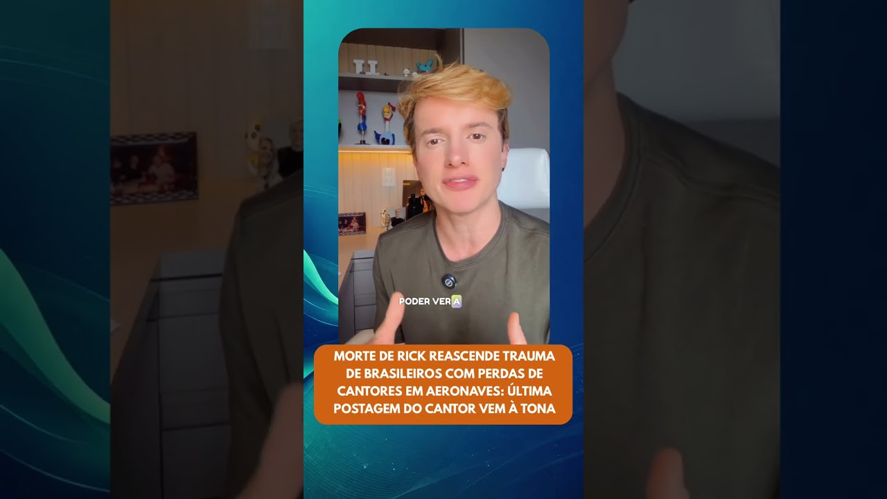 Morte de Rick reascende trauma de brasileiros com perdas de cantores em aeronaves