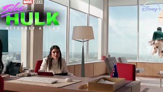 She-Hulk Episode 6 | Mr. Immortal Jump Out Window scene | 4K Episode 6