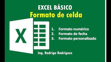 Excel básico- Formato de Celda