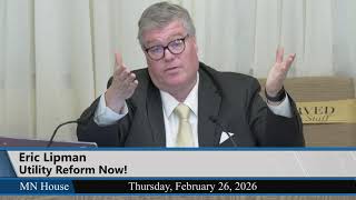 House Energy Finance and Policy Committee 2/26/26