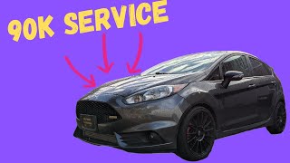 How To Perform Fiesta ST 90K Service || Complete Guide