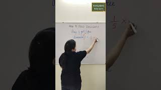 HOW TO FIND DISCOUNT PERCENTAGE #percentage #discount #mathematics #shorts
