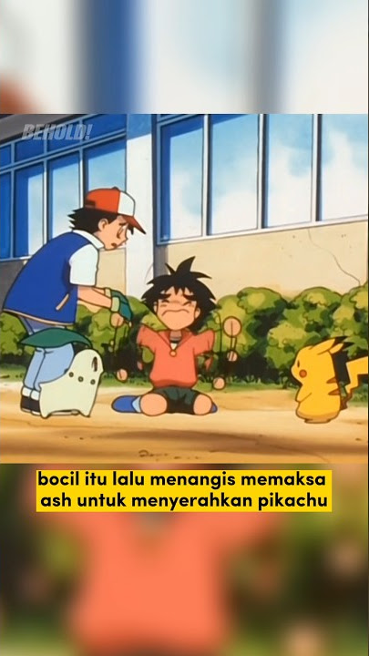 ketika pikachu berhasil dimasukkan ke pokeball #shorts