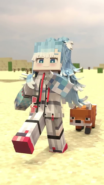 Animasi momen Kobo bareng Jerry | Minecraft Hololive Animation