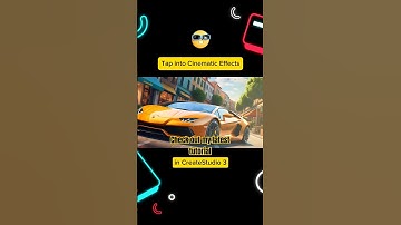Tap into cinematic lights in CreateStudio 3 🤩 #createstudio #animation #tutorial