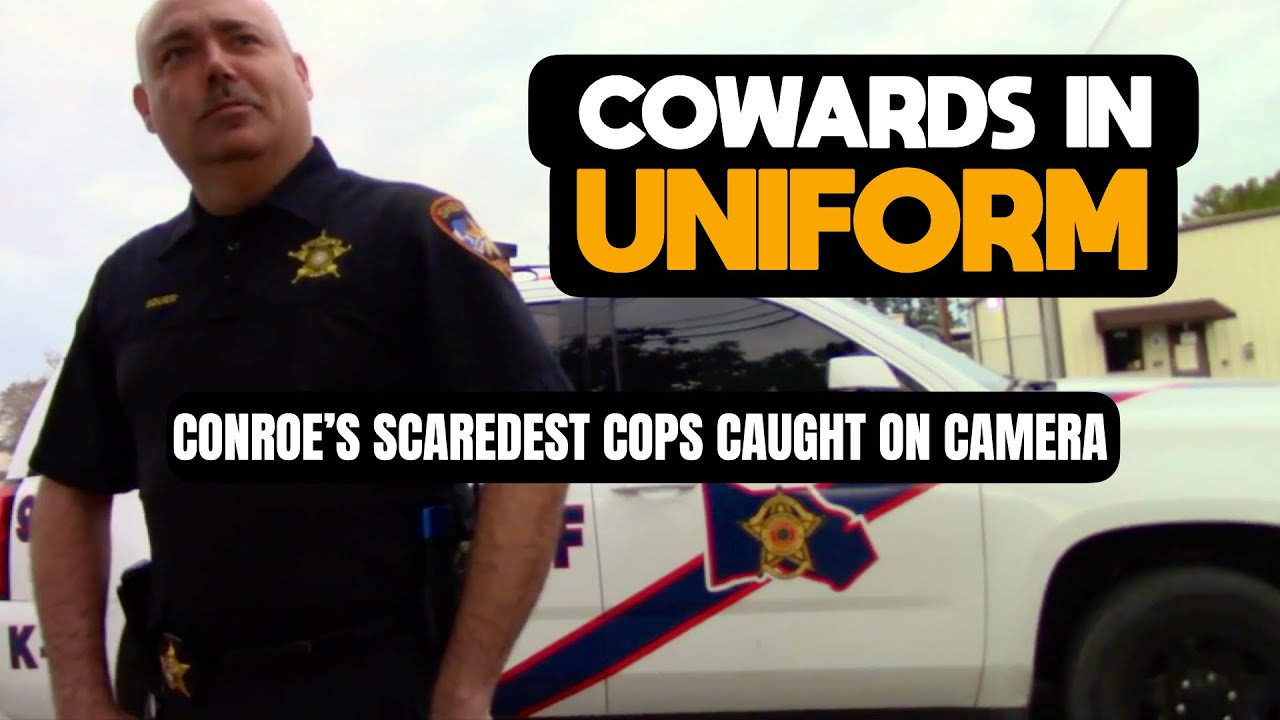 НЕПРИГОДНЫ ДЛЯ СЛУЖБЫ: Самые пугливые полицейские Конро попали на видеозапись