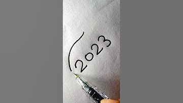 Tiger Drawing With 2023🐅🐯 How To Draw A Tiger| Easy Way To Draw A Tiger 🐅 For Beginners👨‍👦#shorts