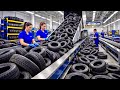 THIS is HOW MILLIONS of TIRES are MADE 🚗 | INDUSTRIAL PROCESS 🏭