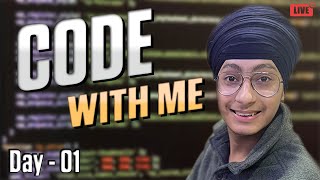 Live CodeWithMe - Day 1 | Building & Learning Together!#LiveCoding #CodeWithMe #Programming