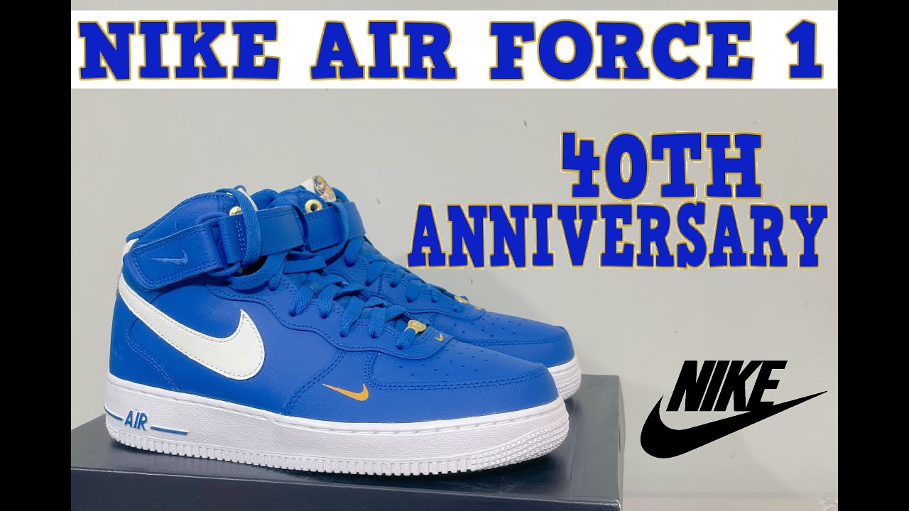 Nike Air Force 1 Mid '07 LV8 'Blue Jay' 8