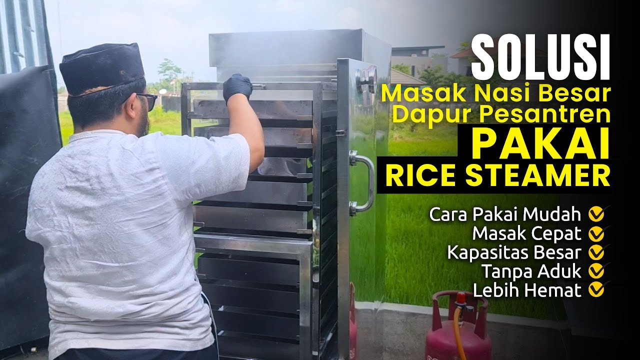 Masak Nasi 1000 Porsi Setiap Hari, Dapur Pesantren Rugi Besar Akibat Biaya Operasional