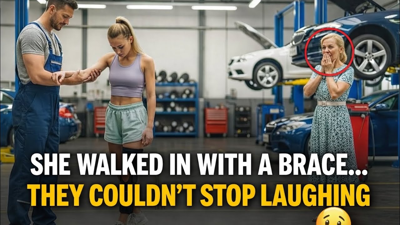 They Laughed at Her Knee Brace… But What Happened Next Left Them Speechless 😢