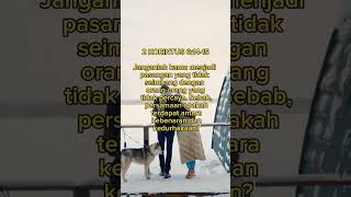 2 KORINTUS 6:14-15 #tuhanyesusbaik #renunganrohani #renunganharian #ayatkitabsuci #ayatalkitab